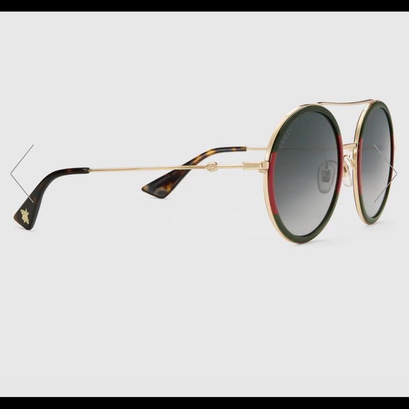 Gucci Authentic Round Sunglasses with Metal frame main image 4